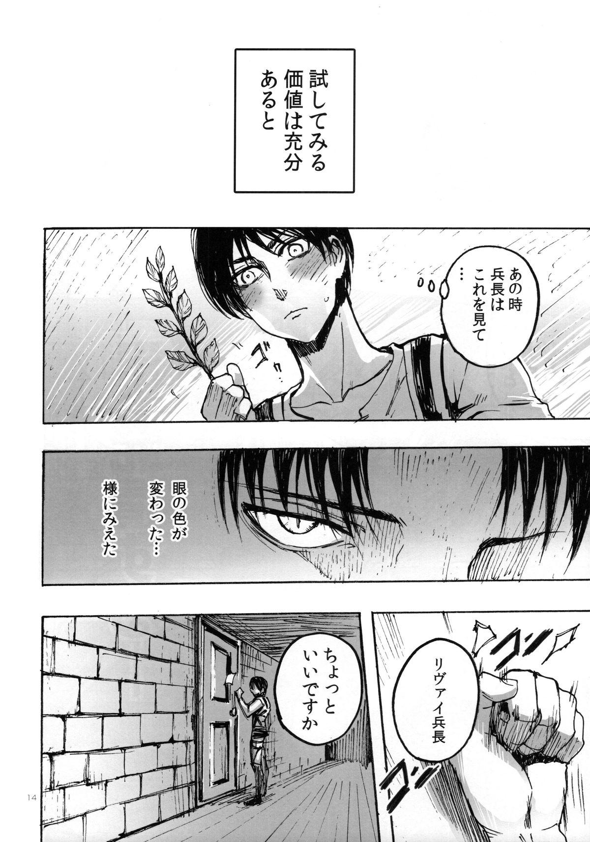 Corrida Nekomimi Heichou ga Hatsujoushiteru Dake no Hon - Shingeki no kyojin Romance - Page 12
