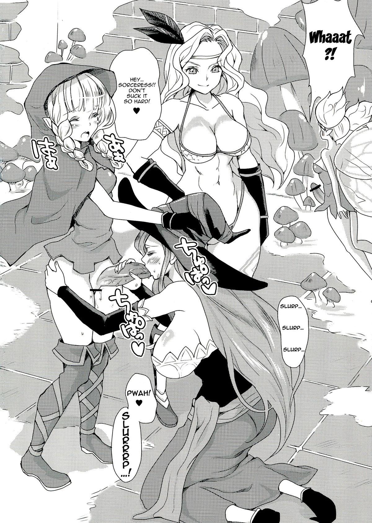 Concha Kokan ni Kinoko! - Dragons crown Amature - Page 6
