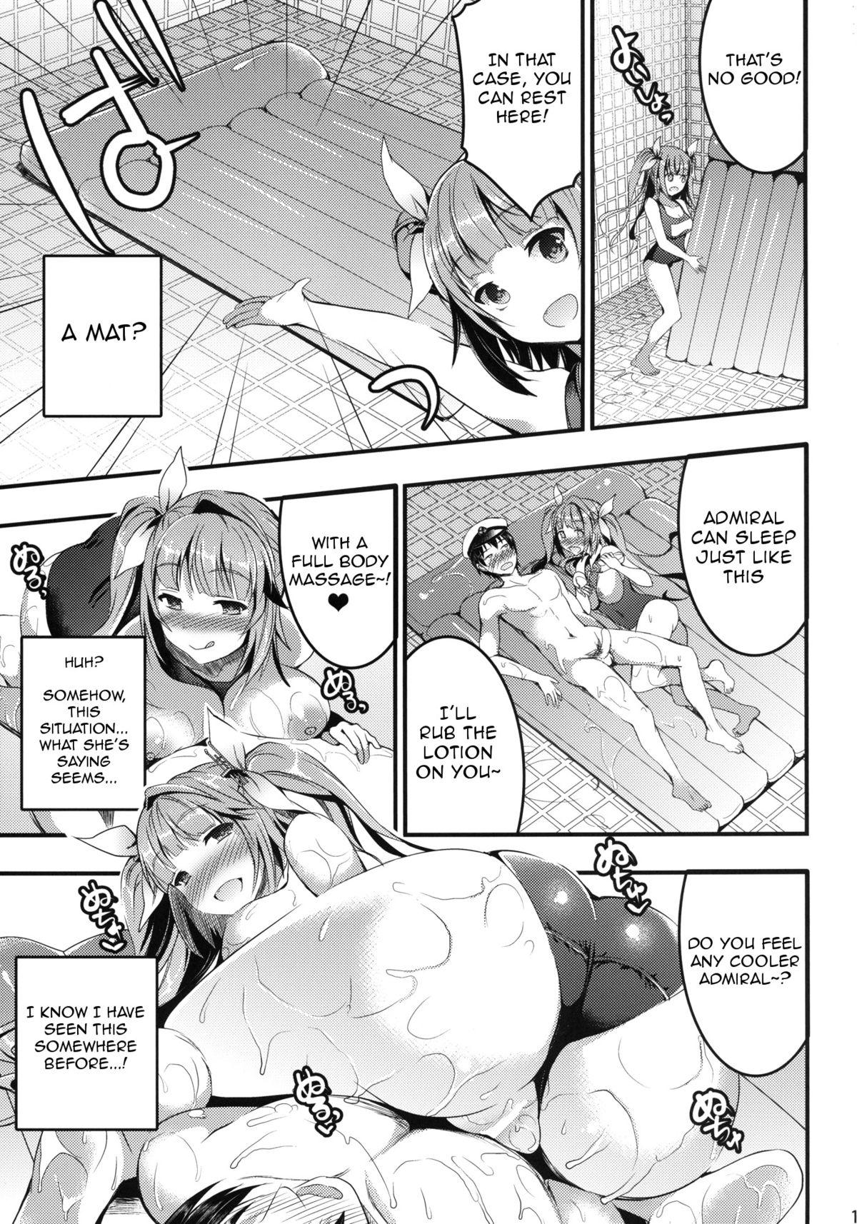 Female Oshioki! Iku no Nurunuru Soap Time - Kantai collection 3some - Page 11