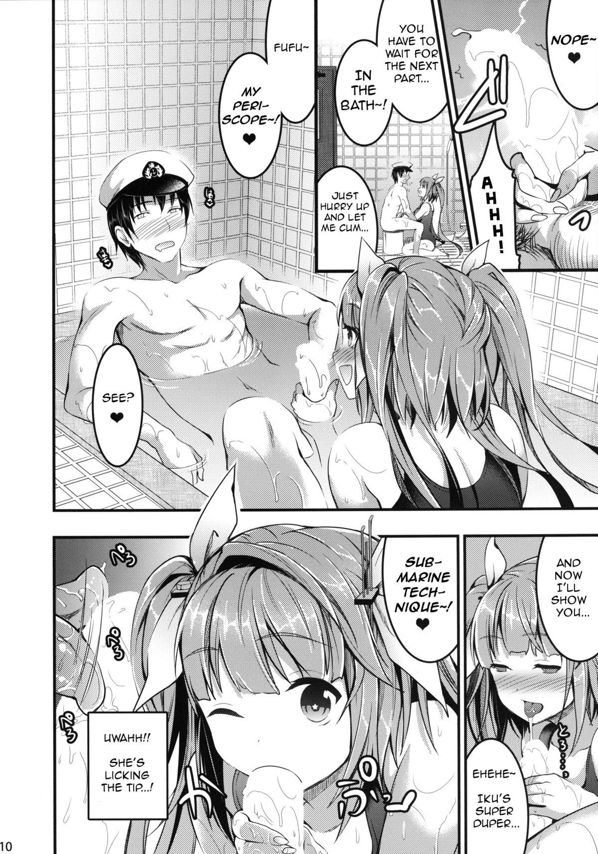 Female Oshioki! Iku no Nurunuru Soap Time - Kantai collection 3some - Page 8