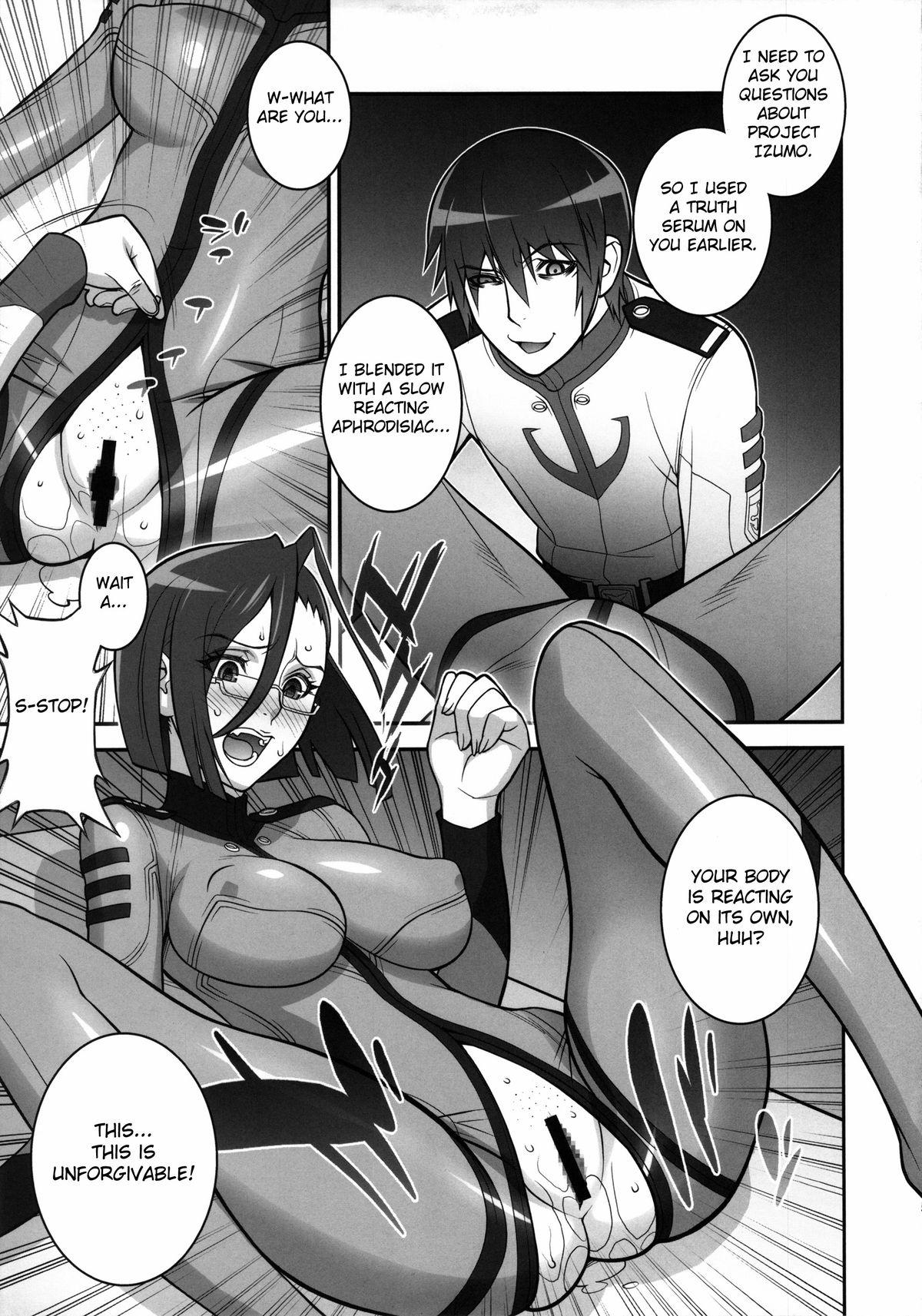 Con Ero Niku Onna Shikan Dono | Erotic Female Officer - Space battleship yamato Lesbian Porn - Page 4