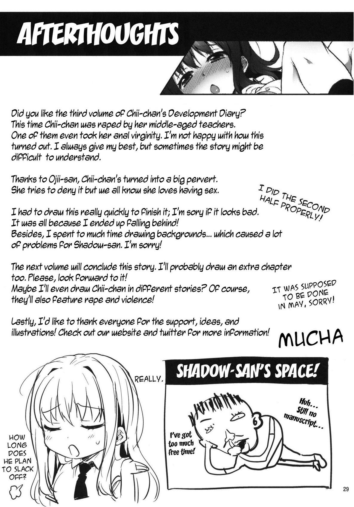 [Muchakai (Mucha)] Chii-chan Kaihatsu Nikki 3 | Chii-chan's Development Diary 3 [English] {Doujin-moe.us} 27