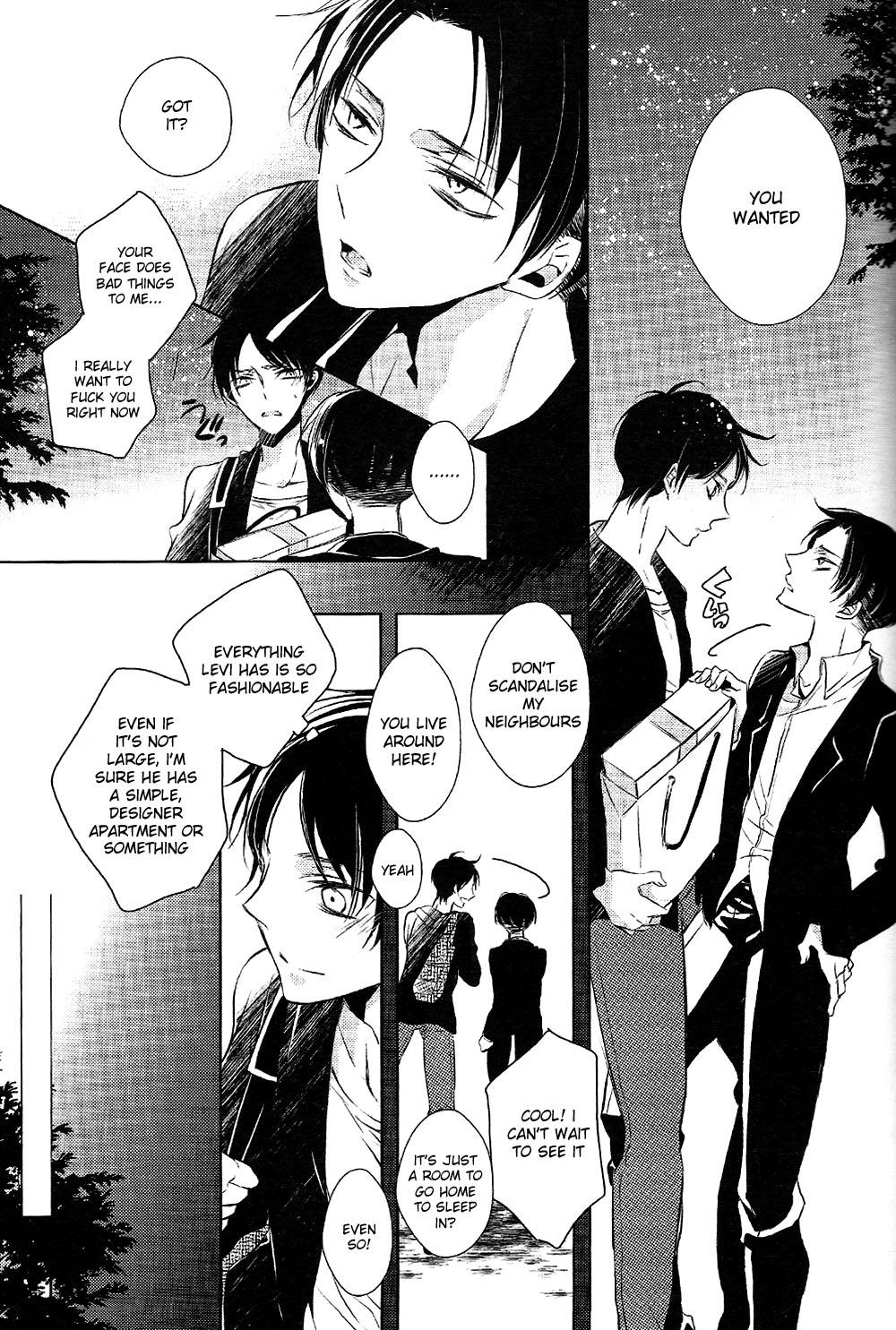 Girls Getting Fucked Binbou Levi to Bonbon Eren - Shingeki no kyojin Mature - Page 8