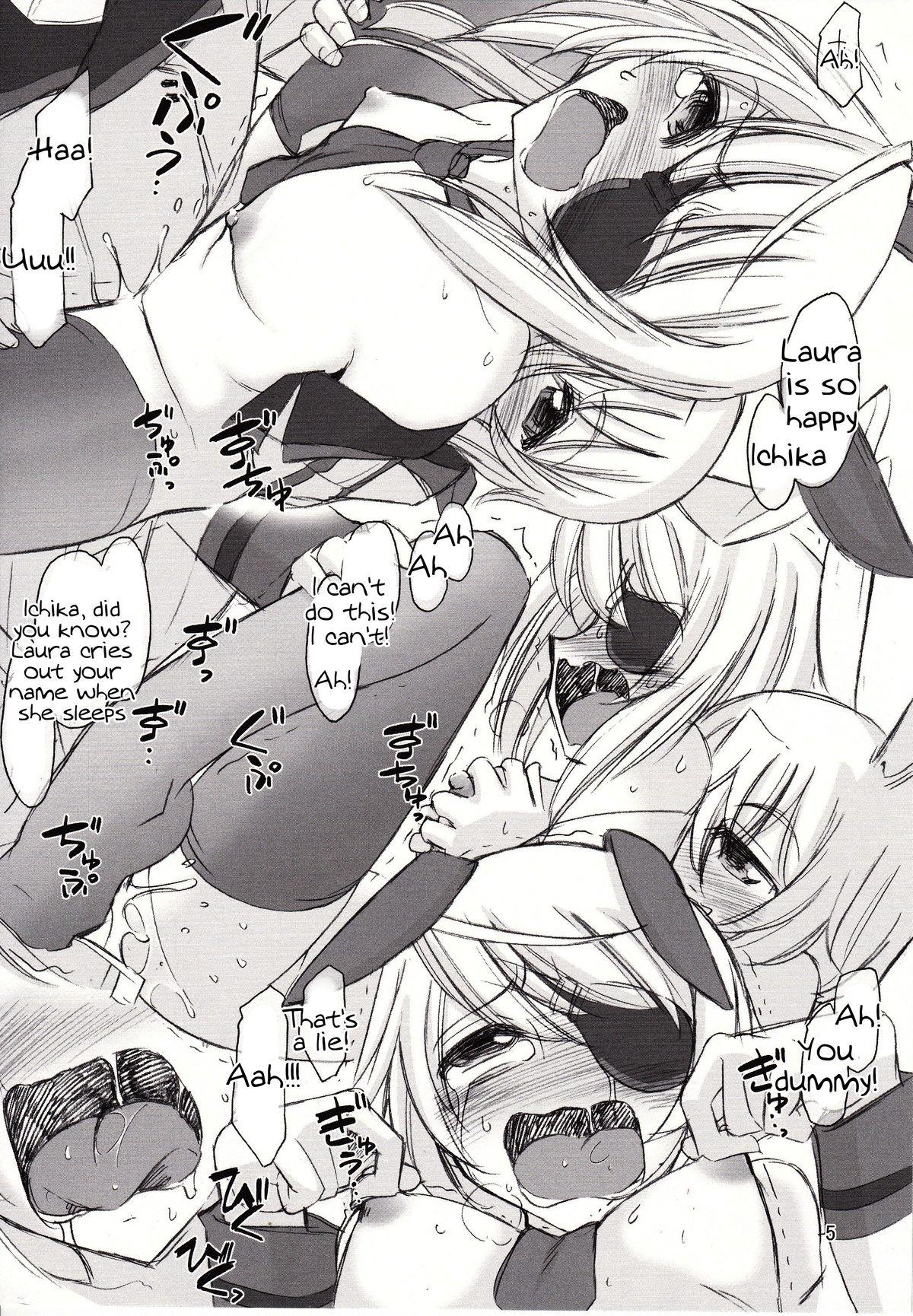 Dick Sucking Black & White - Infinite stratos Big Dildo - Page 6