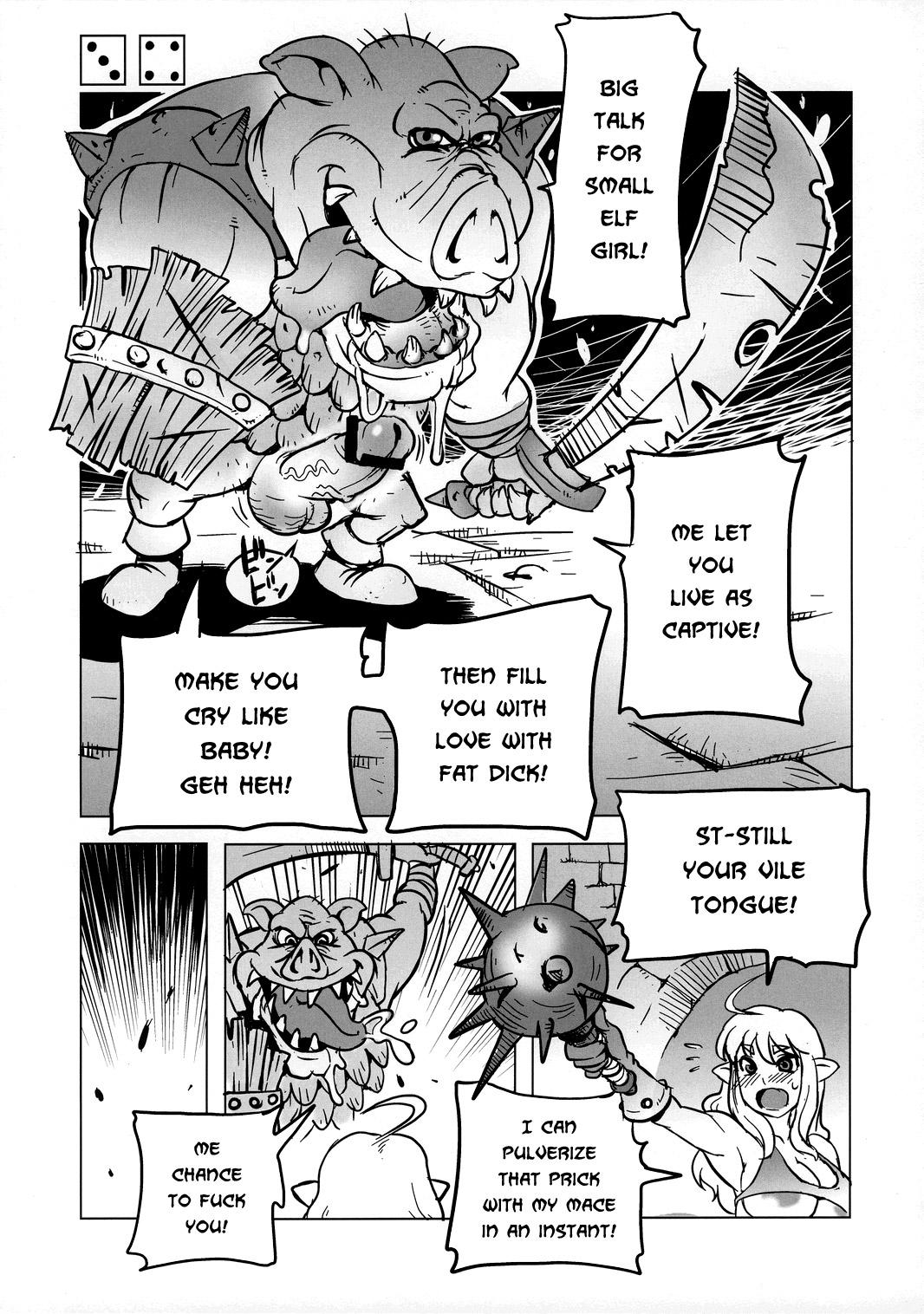 Oral Sex Dungeons & Dekapai Elf Lolicon - Page 6