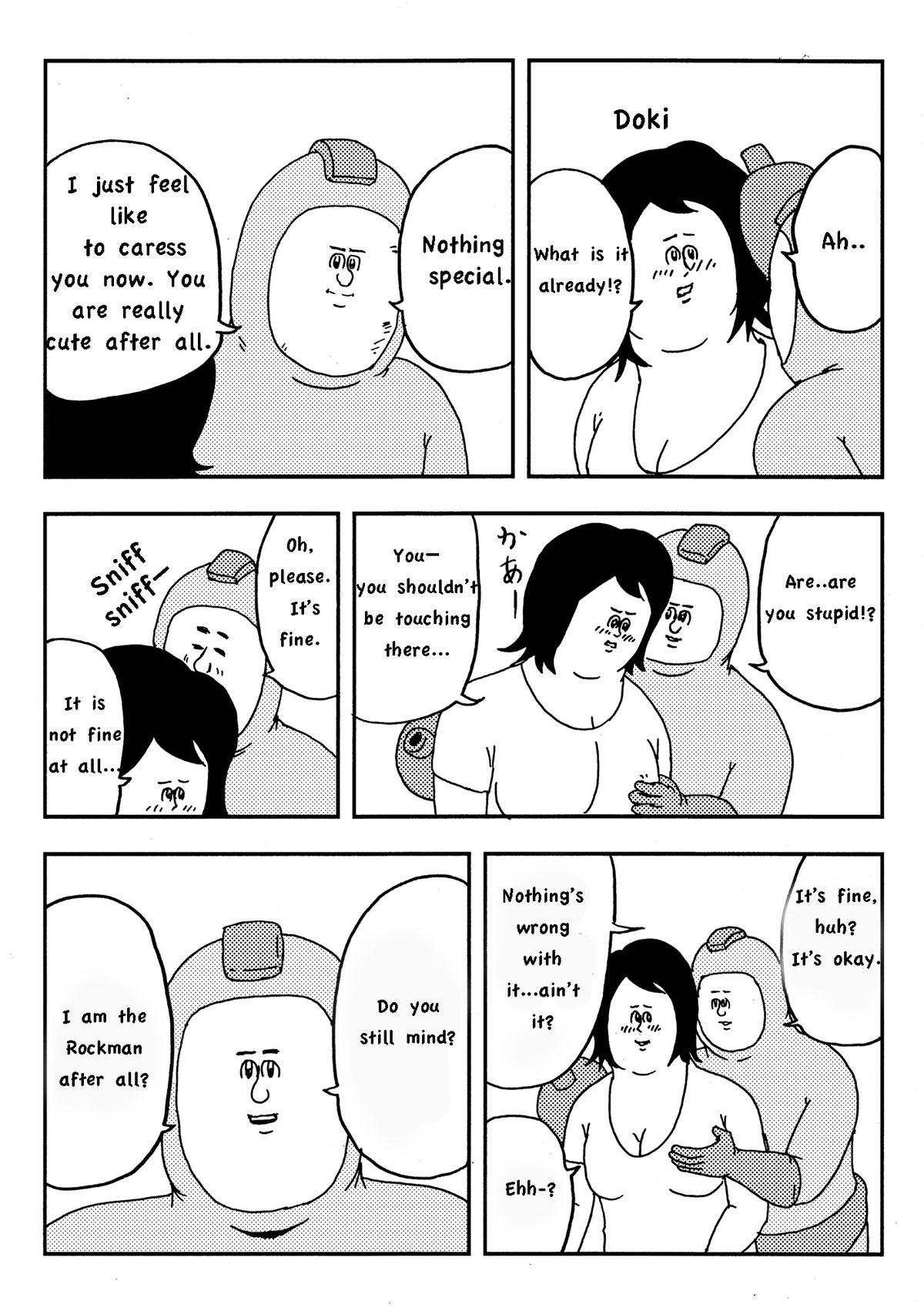 Straight Rockman no Erohon - Megaman Dick Sucking - Page 5