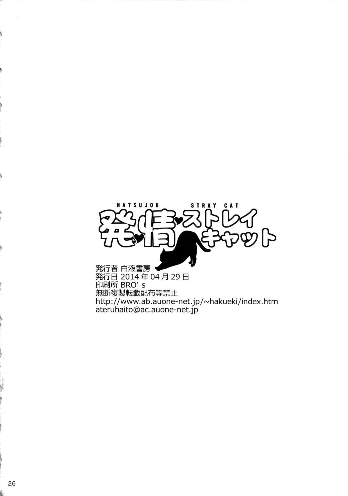 Hatsujou Stray Cat 24