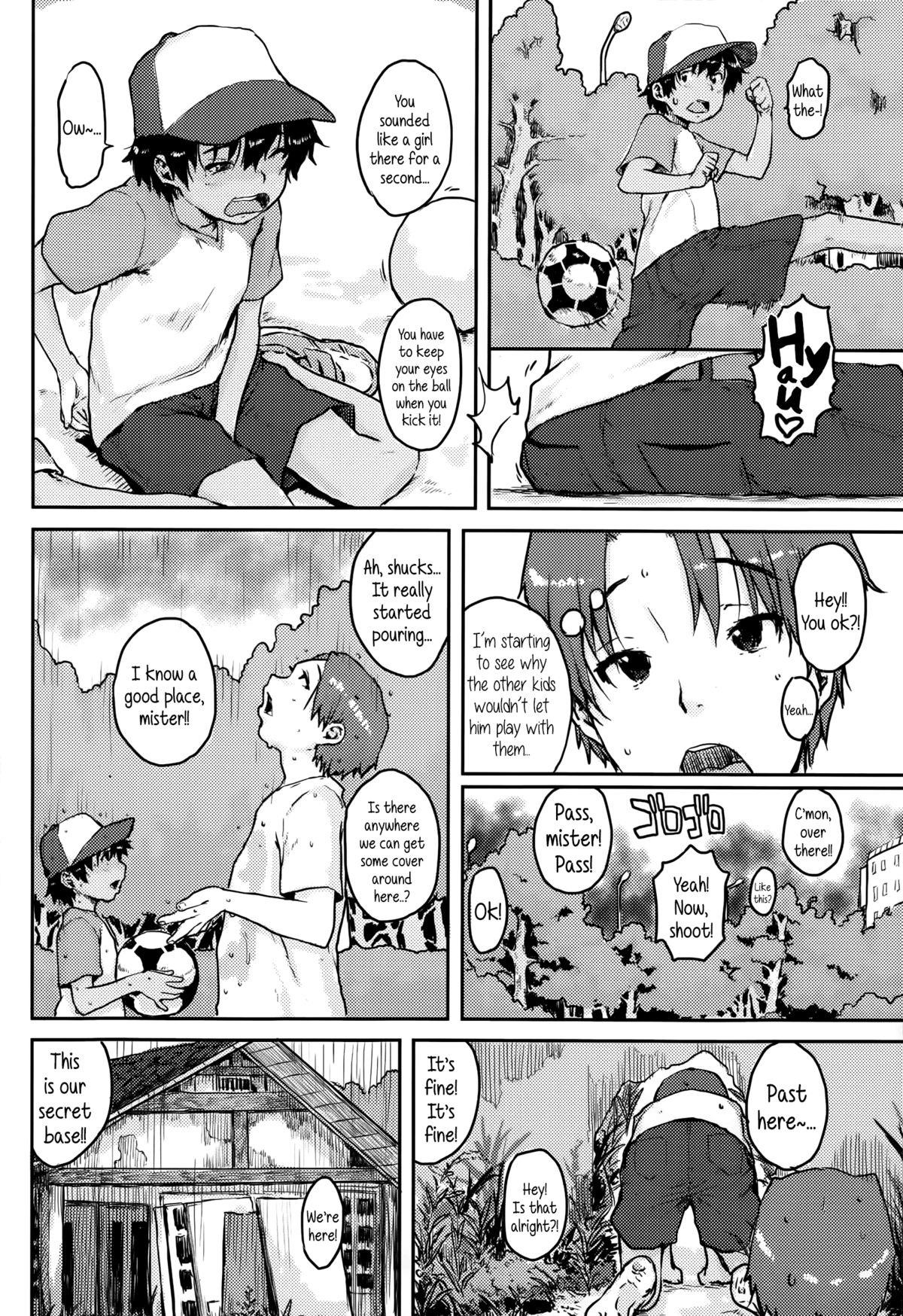 Tgirl Himitsu Kichi | Secret Base Fuck Hard - Page 4