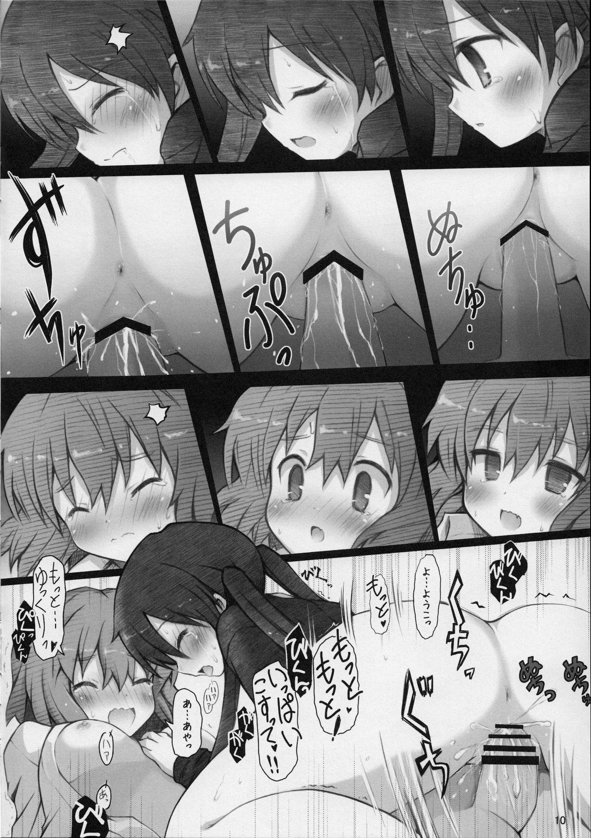 Foursome Mousou Shitari Tsuibi Shitari Suru Twintail - Kiniro mosaic Gayhardcore - Page 9