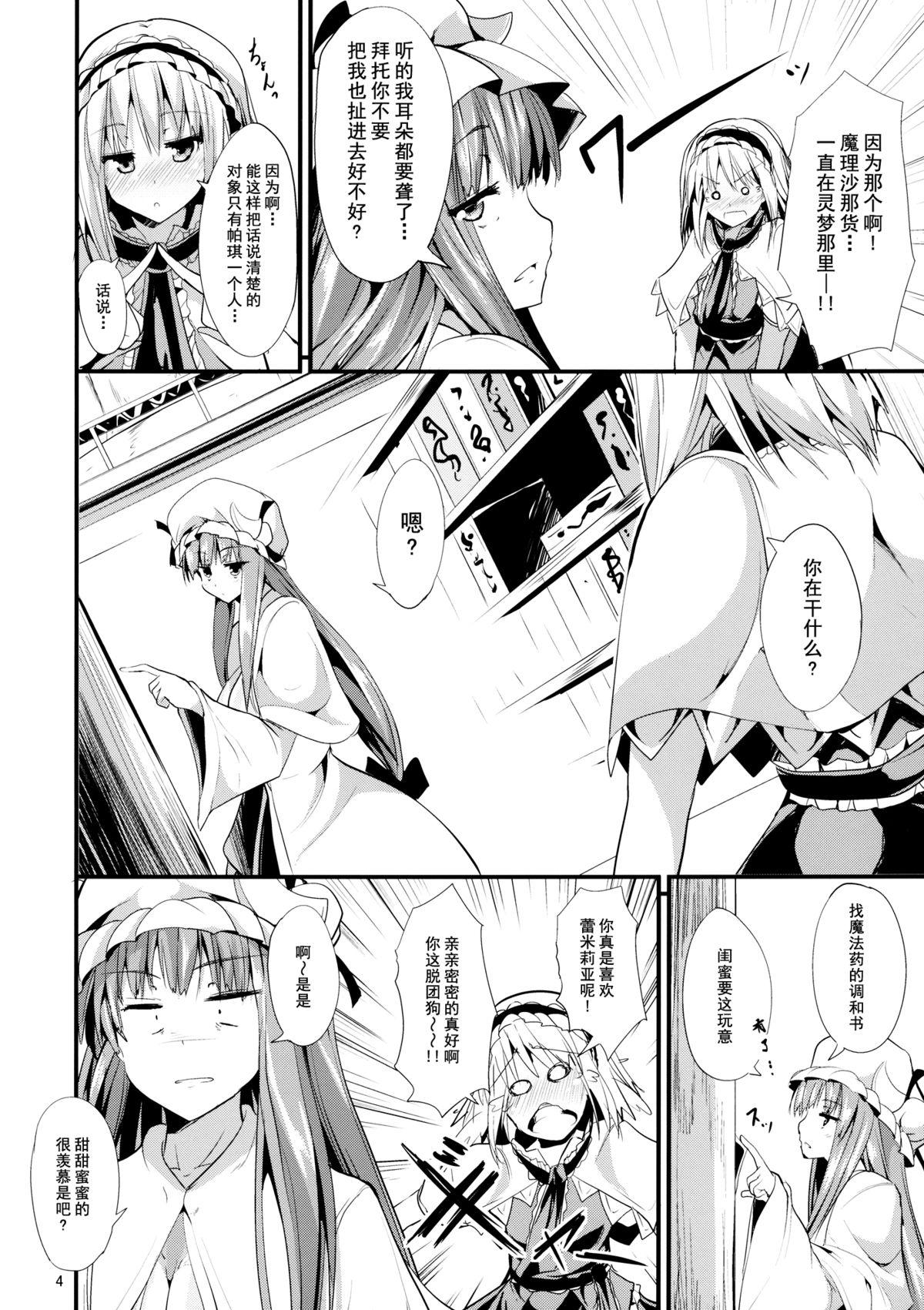 Hole (Reitaisai 11) [Water Drop (MA-SA)] The Holiday (Touhou Project)[chinese]【伞尖汉化】 - Touhou project Ethnic - Page 4