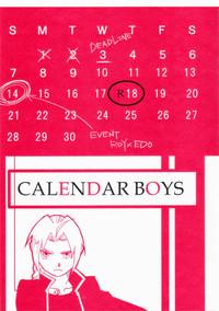 Hardcore Fuck Calendar Boys Fullmetal Alchemist India 1