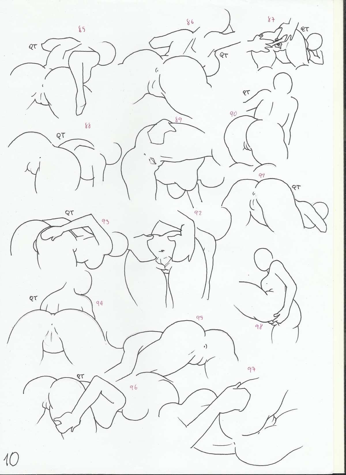 Poses references 9