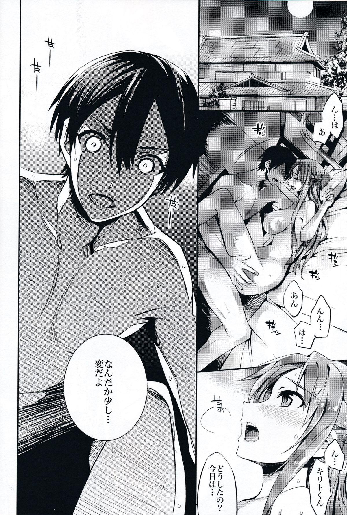 Piercings (SC65) [Crazy9 (Ichitaka)] C9-14 TS~Kirito-chan no Avatar wa Random Nyotai (Sword Art Online) - Sword art online Fudendo - Page 9