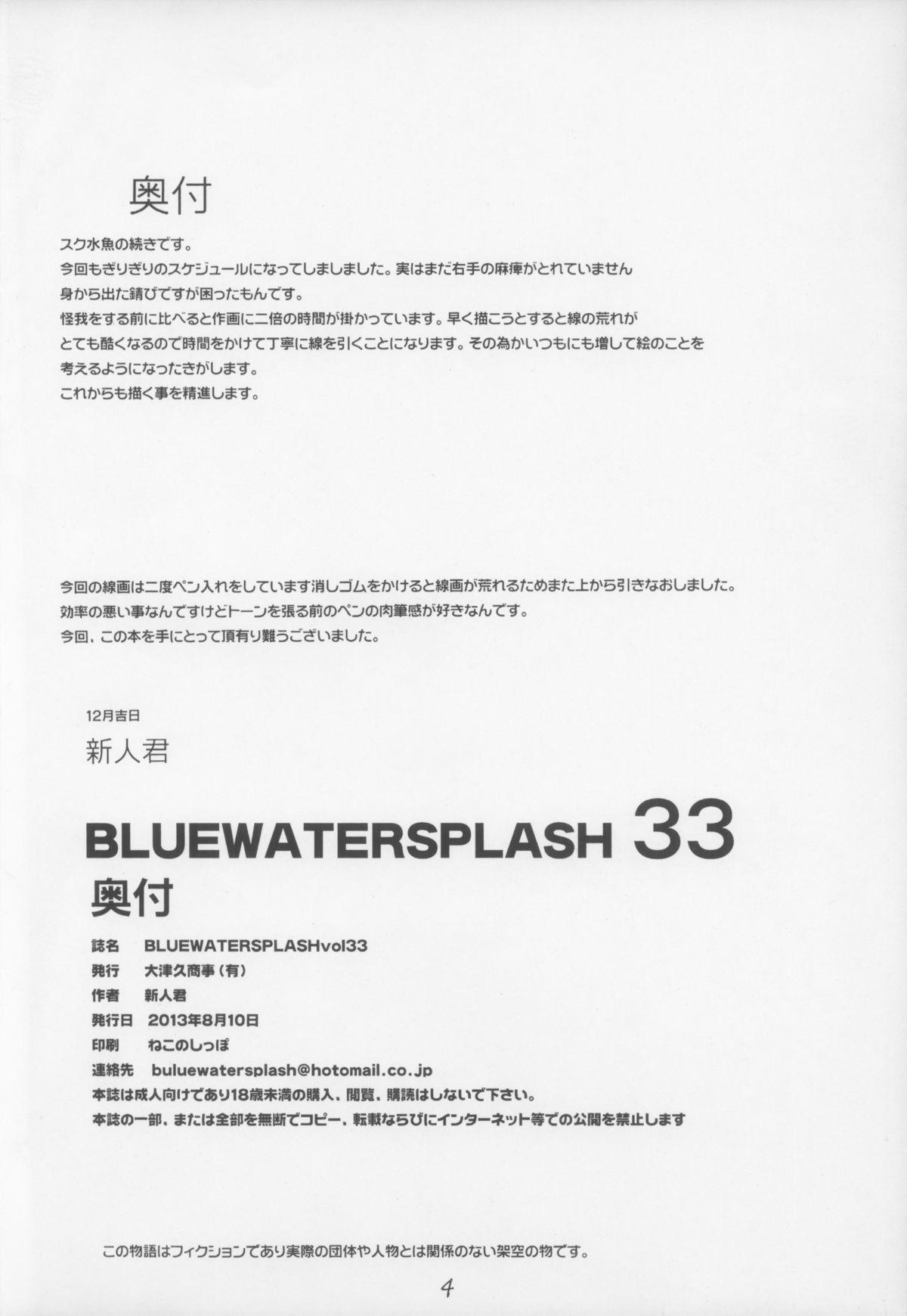 Blue Water Splash Vol. 33 3