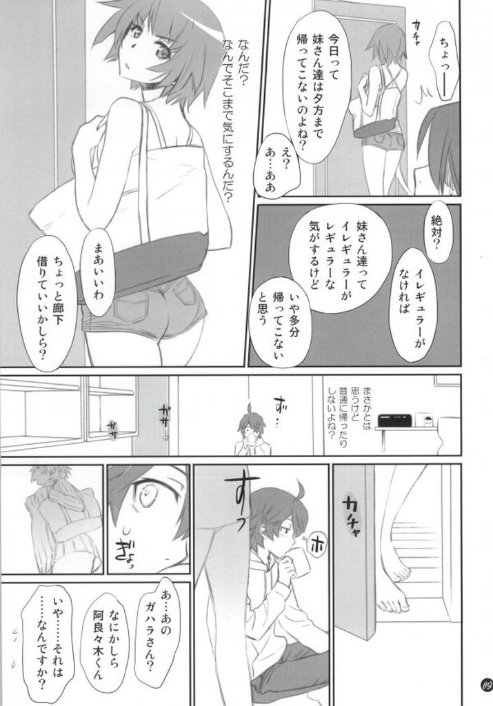 Twerking Koyomi Feti - Bakemonogatari Heels - Page 8