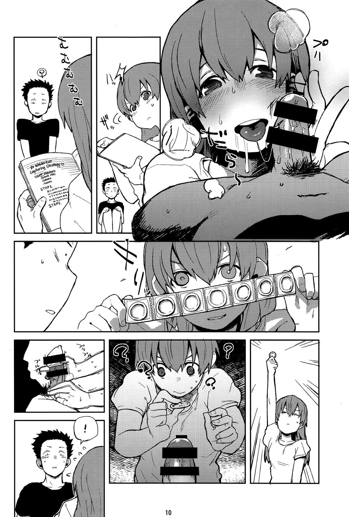 Orgia (C87) [LinkRingRin (Natsume Kei)] Nishimiya-san to Ishida-kun ga, (Koe no Katachi) [English] [XCX Scans] - Koe no katachi Masterbate - Page 9