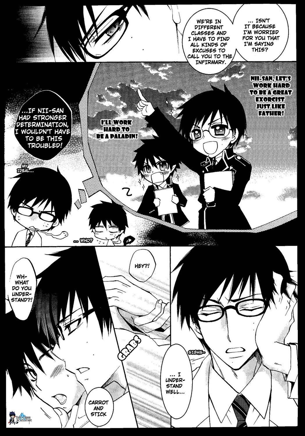 Tight Cunt TWIN ATTACK - Ao no exorcist Teenage Girl Porn - Page 7