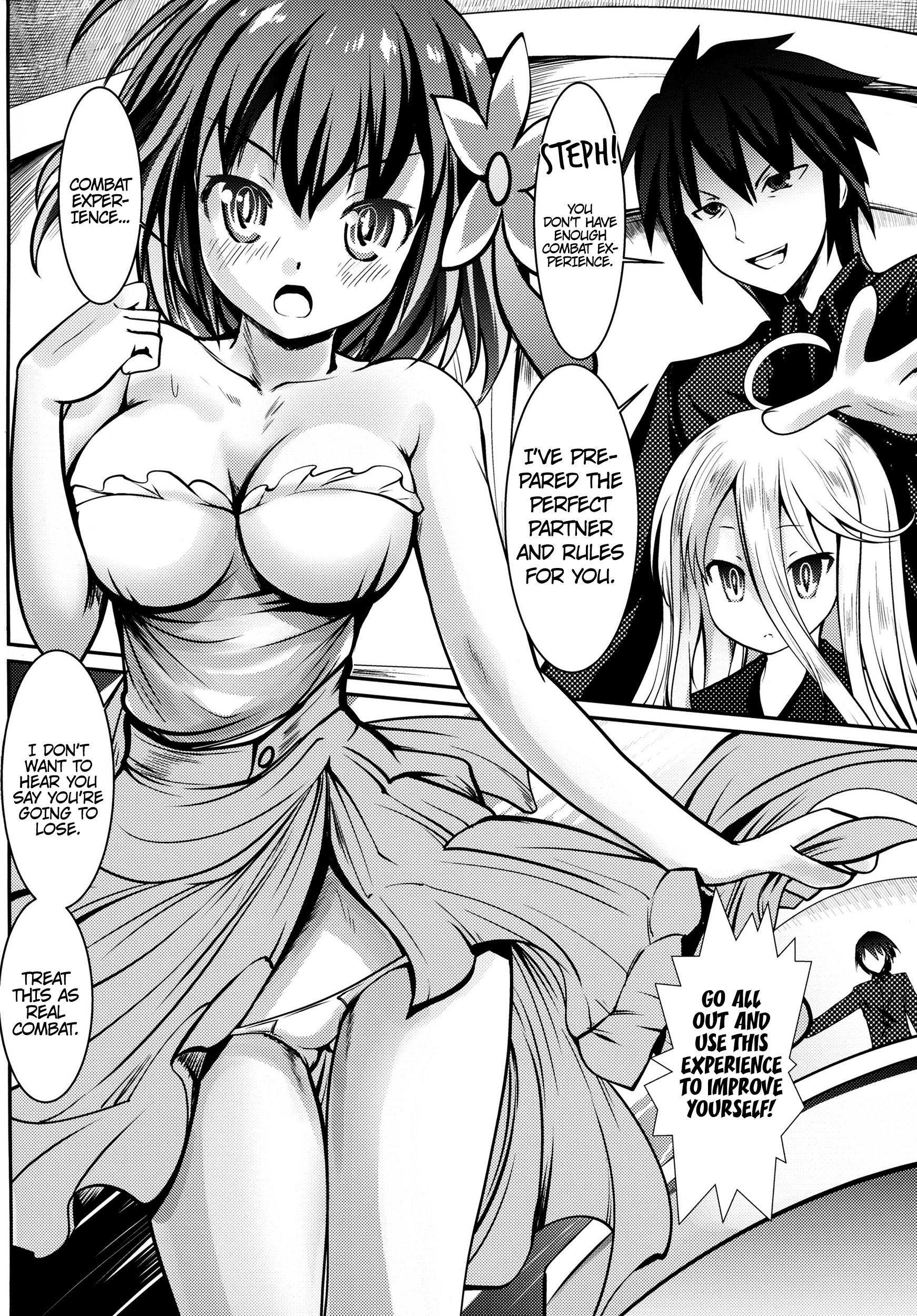 Nudity Steph Ijiri | Playing with Steph - No game no life Muscular - Page 3