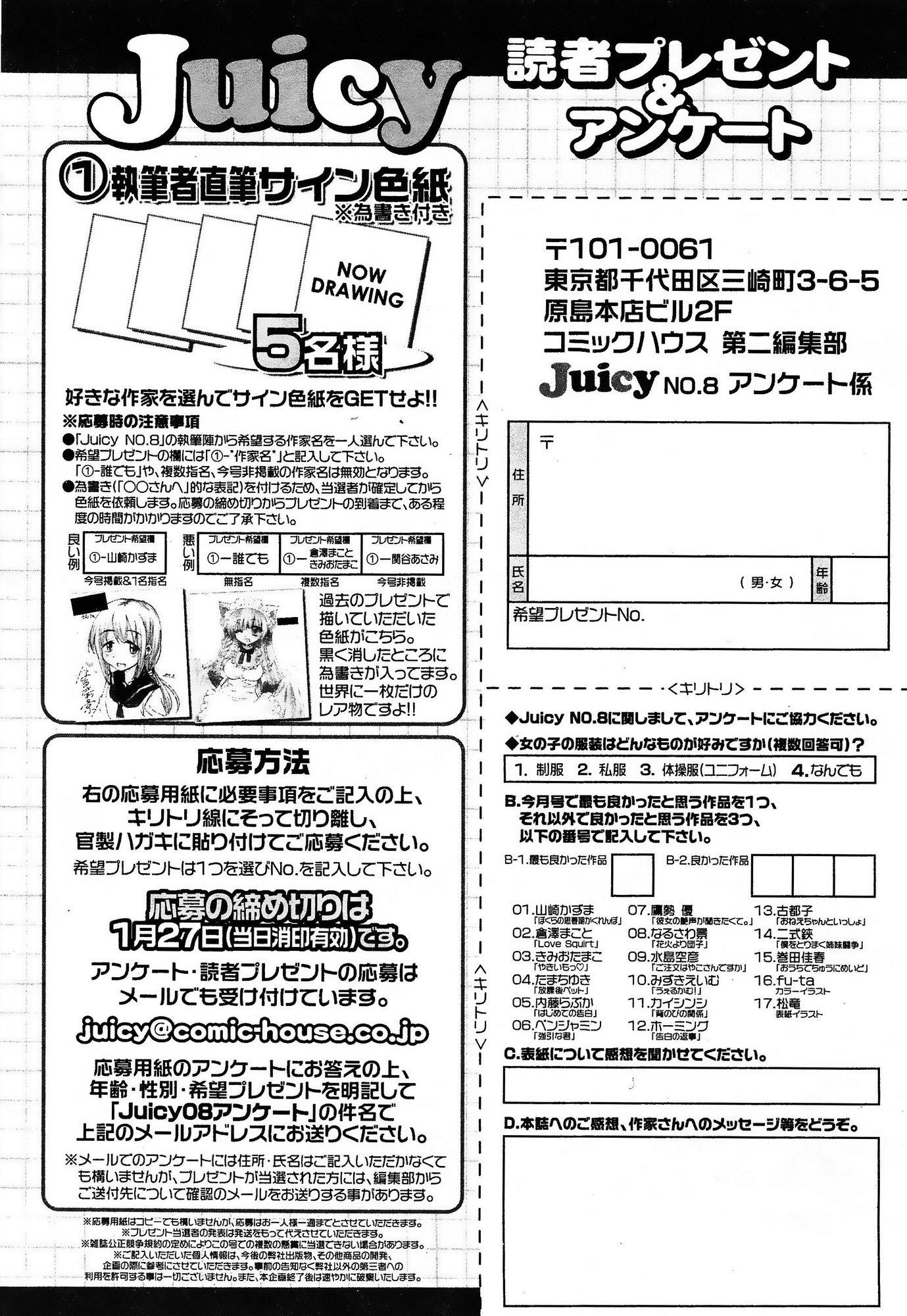 Juicy No. 8 2015-01 305