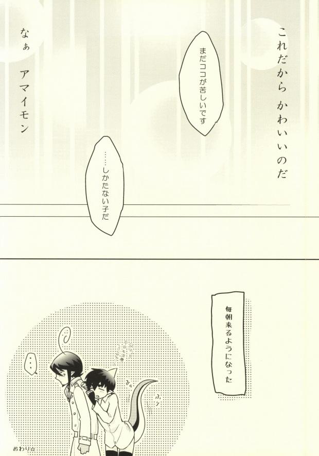 Masturbate Kawaii Otouto ga Hatsu×× Shita node Ason de Mita. - Ao no exorcist Hidden Camera - Page 13