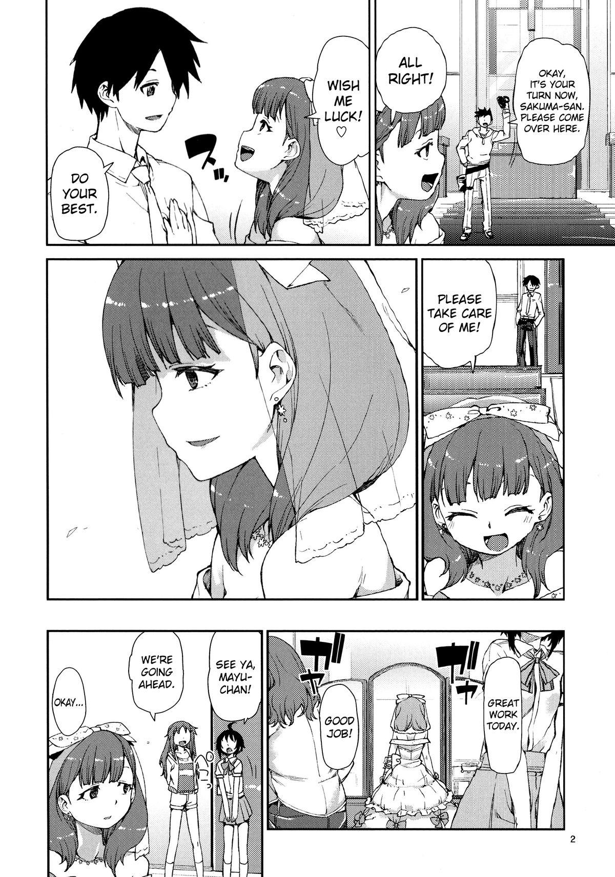 Mas Mayu wa Sore Dake de Manzoku desu - The idolmaster Gay Shaved - Page 3