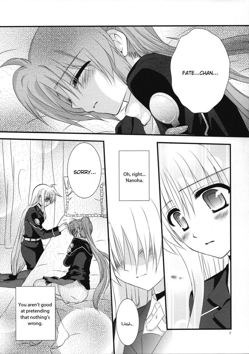 Husband Sleep My Dear - Mahou shoujo lyrical nanoha Big breasts - Page 9