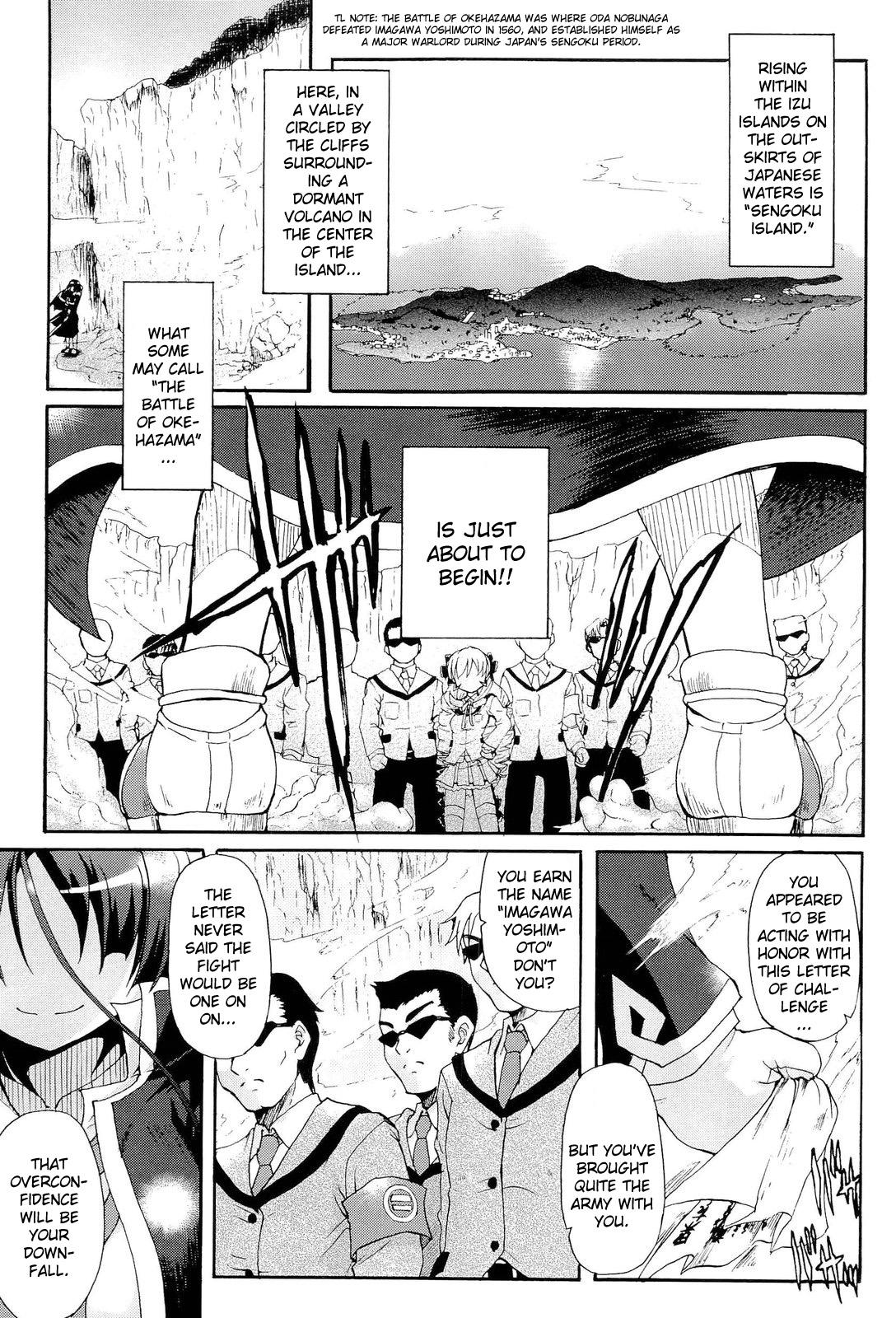[Ishiba Yoshikazu, Rohgun] Sengoku Gakuen Senki Nobunaga! ~Inka Ryouran, Mizugi Taisen!~ Genteiban | Sengoku Academy Fighting Maiden Nobunaga! ~Lewd Flower Profusion, The Great Swimsuit War~ Ch. 1-7 [English] [Kizlan] 9
