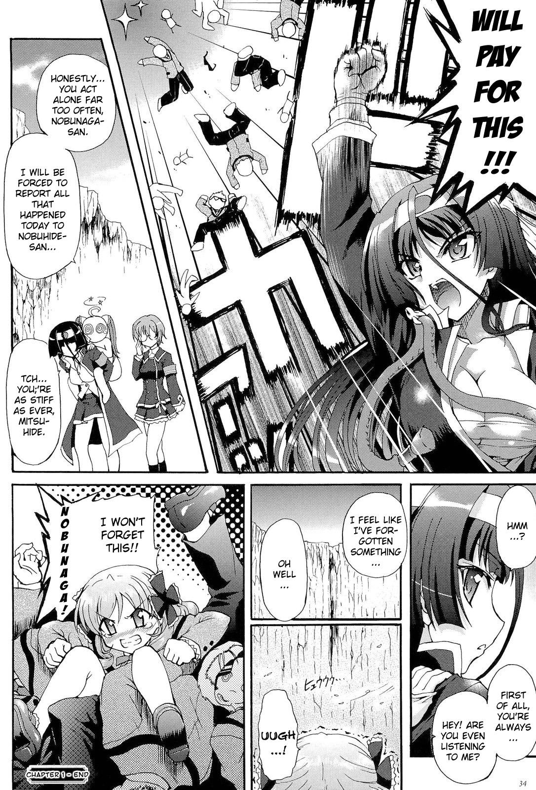 [Ishiba Yoshikazu, Rohgun] Sengoku Gakuen Senki Nobunaga! ~Inka Ryouran, Mizugi Taisen!~ Genteiban | Sengoku Academy Fighting Maiden Nobunaga! ~Lewd Flower Profusion, The Great Swimsuit War~ Ch. 1-7 [English] [Kizlan] 34