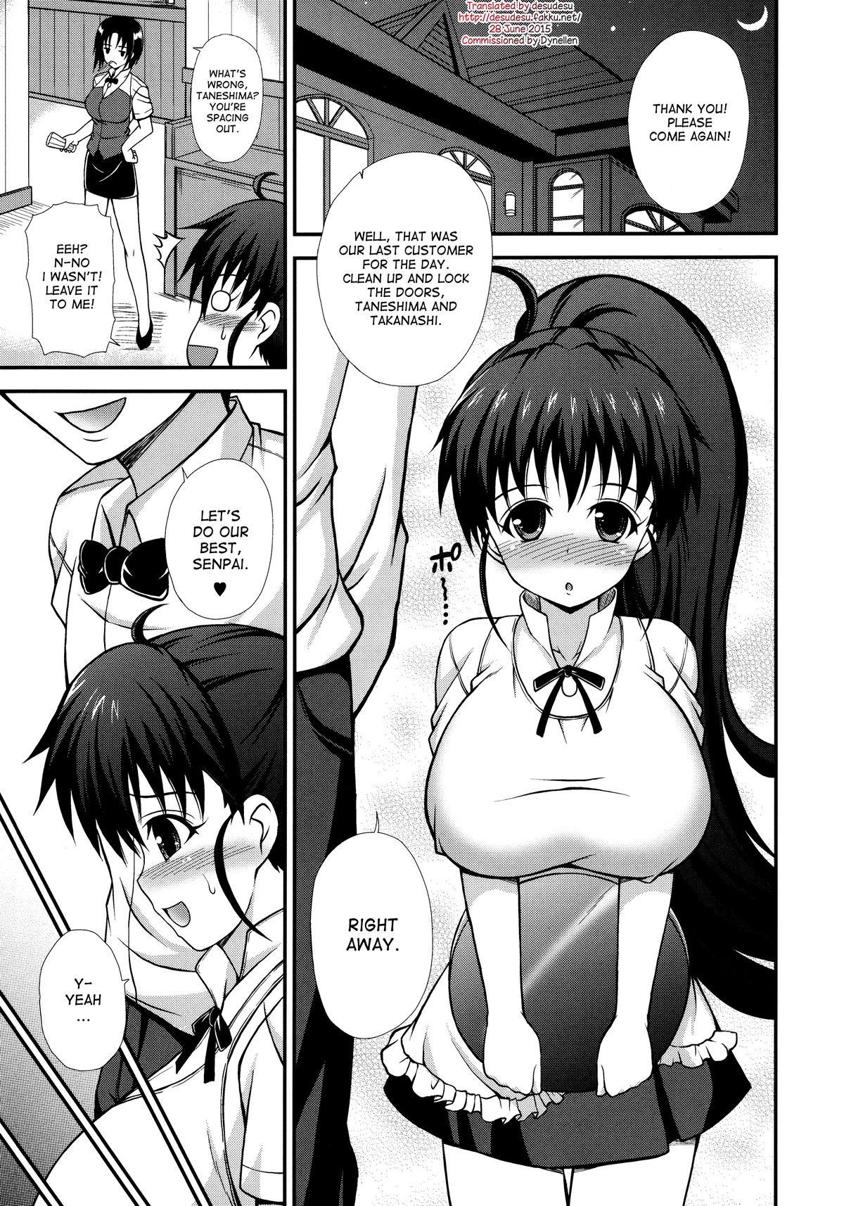 Hot Naked Women Loli Kyonyuu! Sou Iu no mo Aru no ka - Working Parody - Page 4