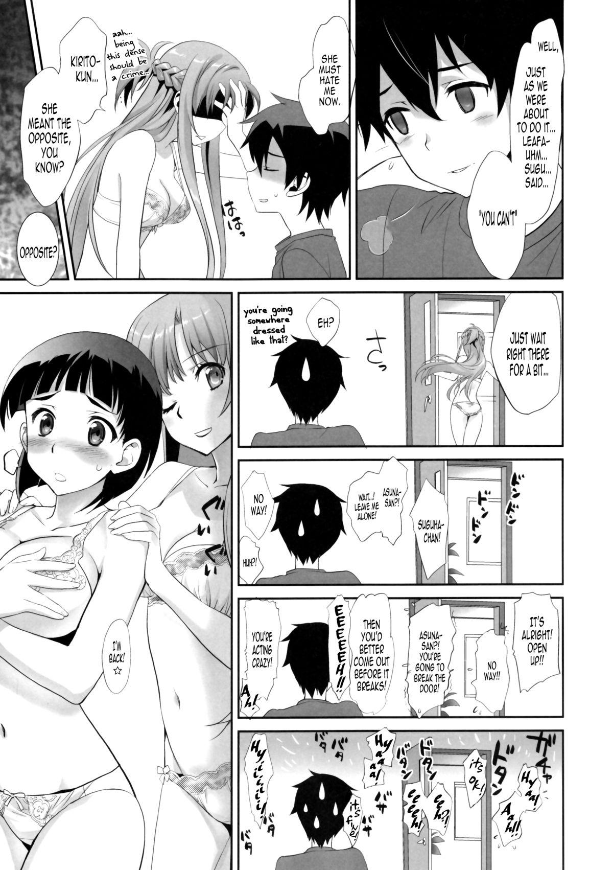 Gloryholes Sunny-side up? - Sword art online Amature - Page 12