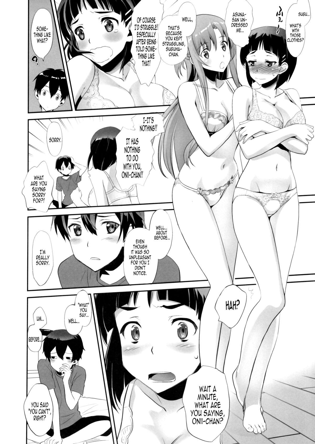 Gloryholes Sunny-side up? - Sword art online Amature - Page 13