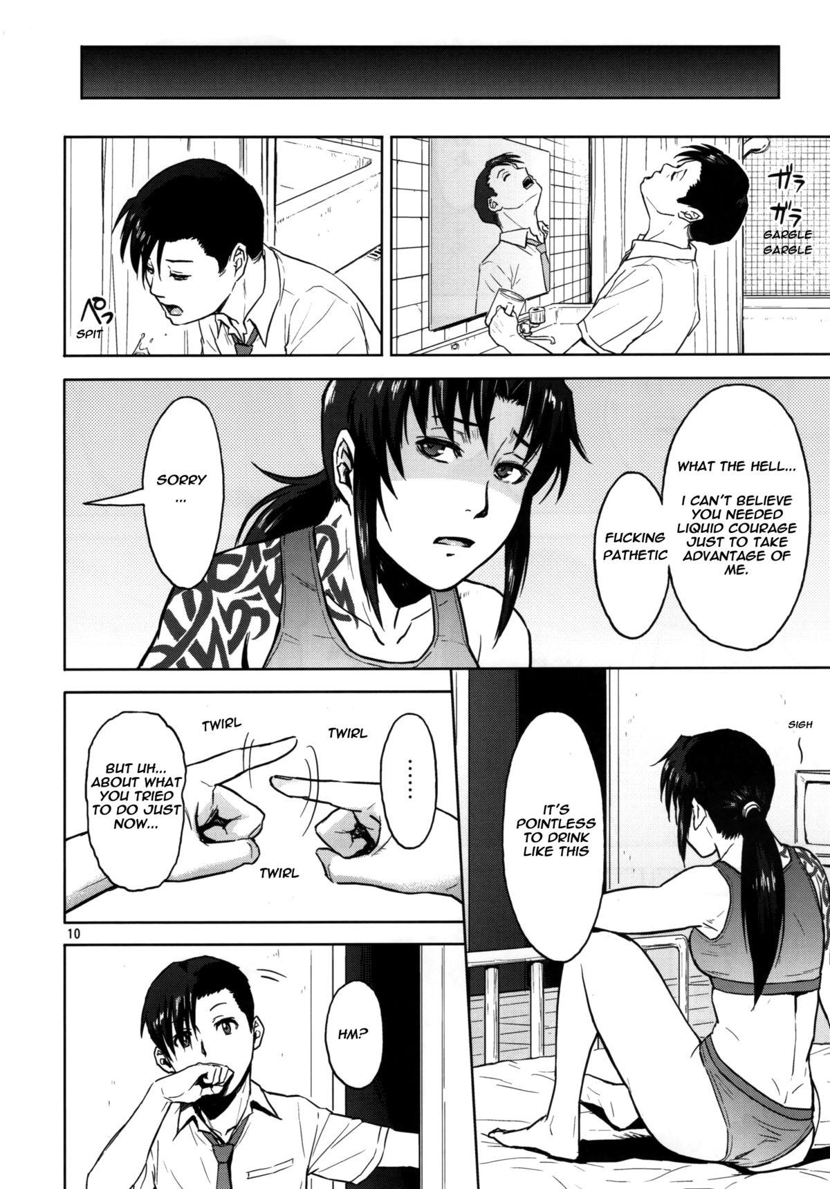 First Sick from drinking - Black lagoon Young Men - Page 10