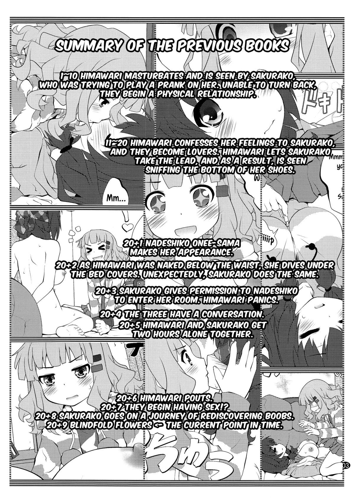 Amature Sex Himegoto Flowers 8 | Secret Flowers 8 - Yuruyuri Inked - Page 3