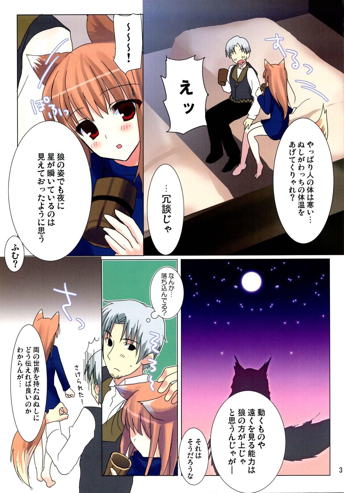 Bedroom Kira Boshi ga Gotoku - Spice and wolf Satin - Page 3