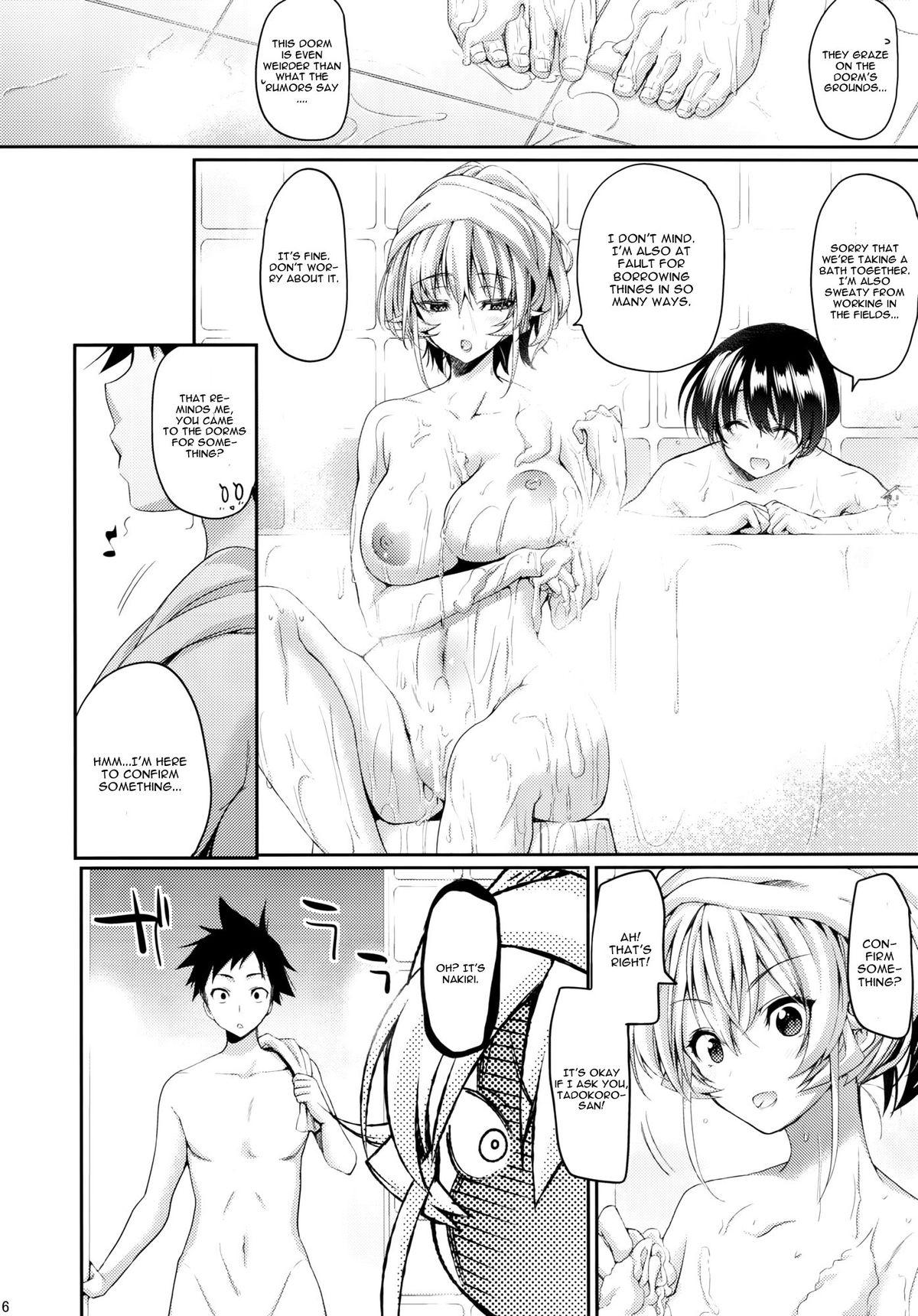 Porn Amateur Konyoku hospitality - Shokugeki no soma Hard Porn - Page 5