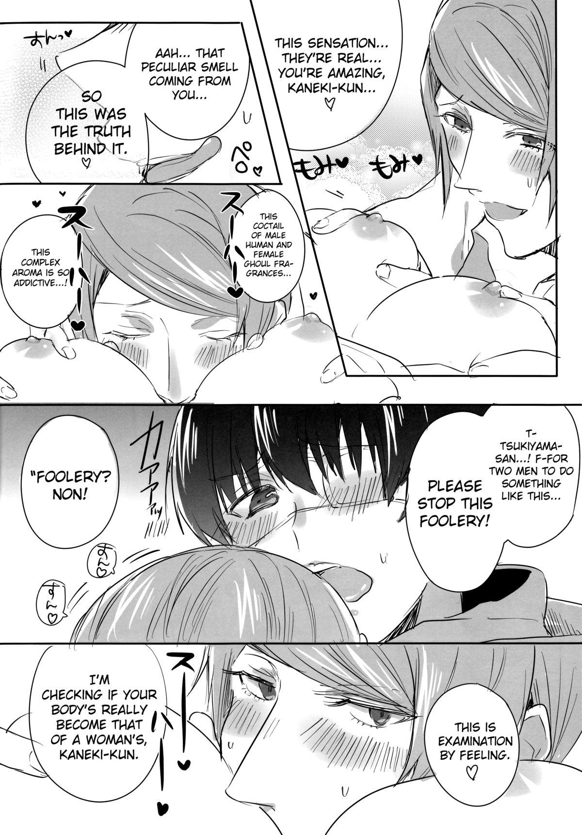 Teenage Girl Porn Boku no Ochinchin Shirimasen ka - Tokyo ghoul Big breasts - Page 11