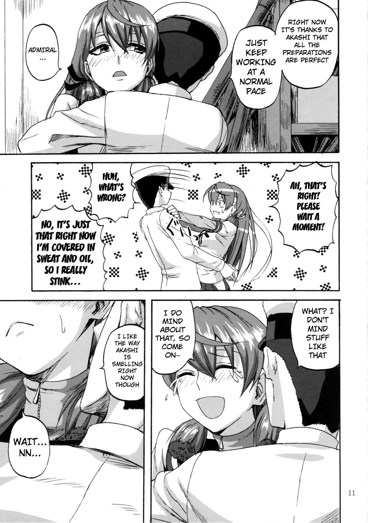 Small Tits Yoakashi no Koushou | Arsenal of Staying Up All Night - Kantai collection Real Orgasm - Page 10