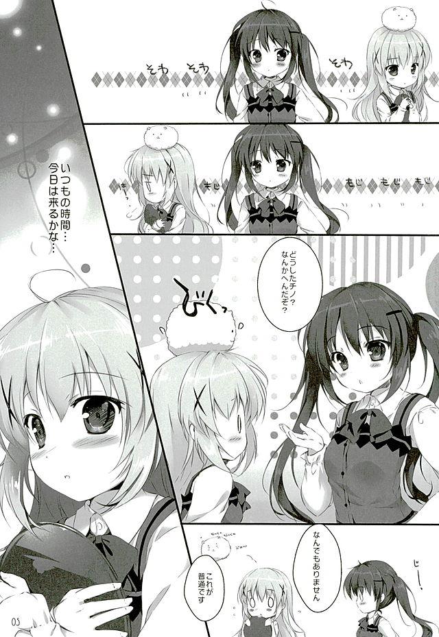 Indian Sex Kimi ni koi Shiteru - Gochuumon wa usagi desu ka Rola - Page 4