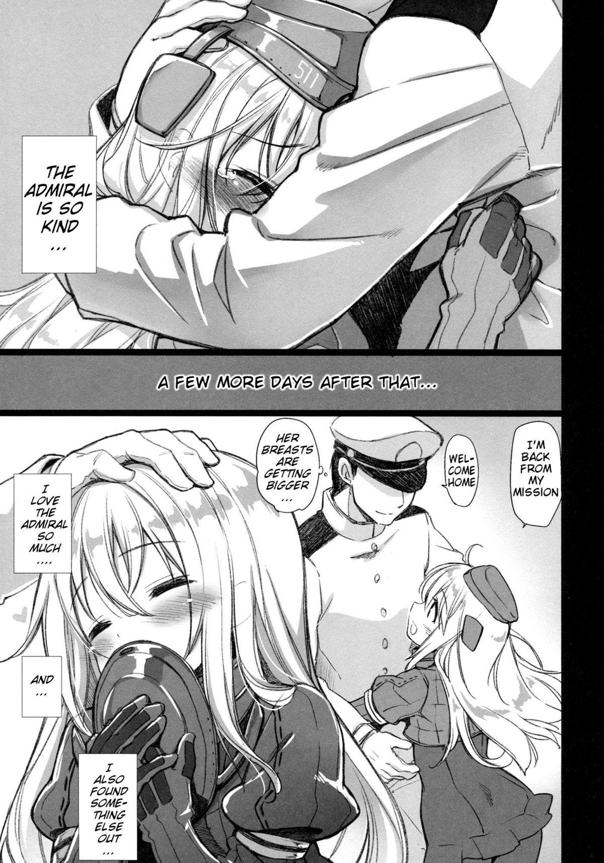 Black Gay Lovely Submarine - Kantai collection Eating - Page 5