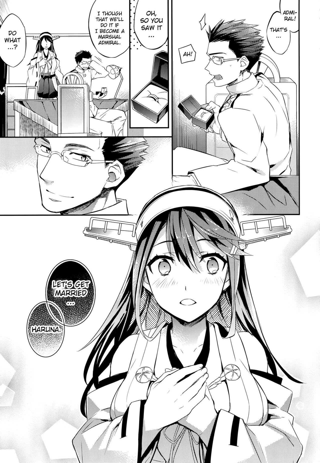 Cut (C89) [Crazy9 (Ichitaka)] C9-23 Haruna wa Daijoubu desu!! Kai Ni | C9-23 Haruna is Okay!! Kai 2 (Kantai Collection -KanColle-) [English] [Mintvoid] - Kantai collection Bigcock - Page 2