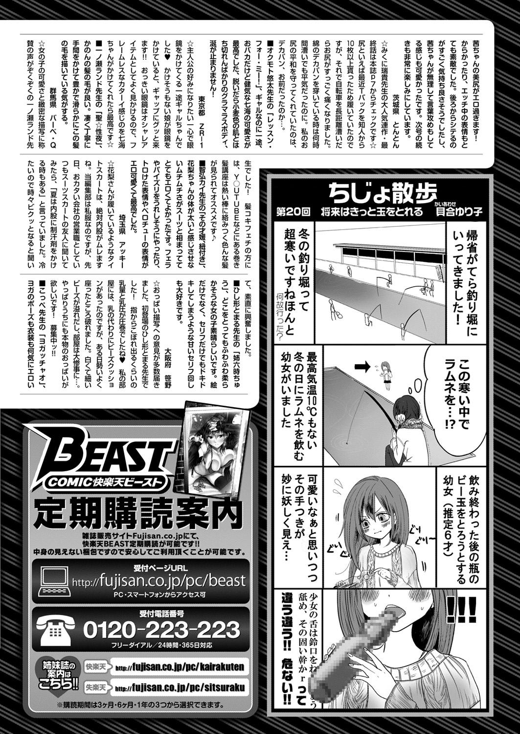 COMIC Kairakuten Beast 2016-03 290