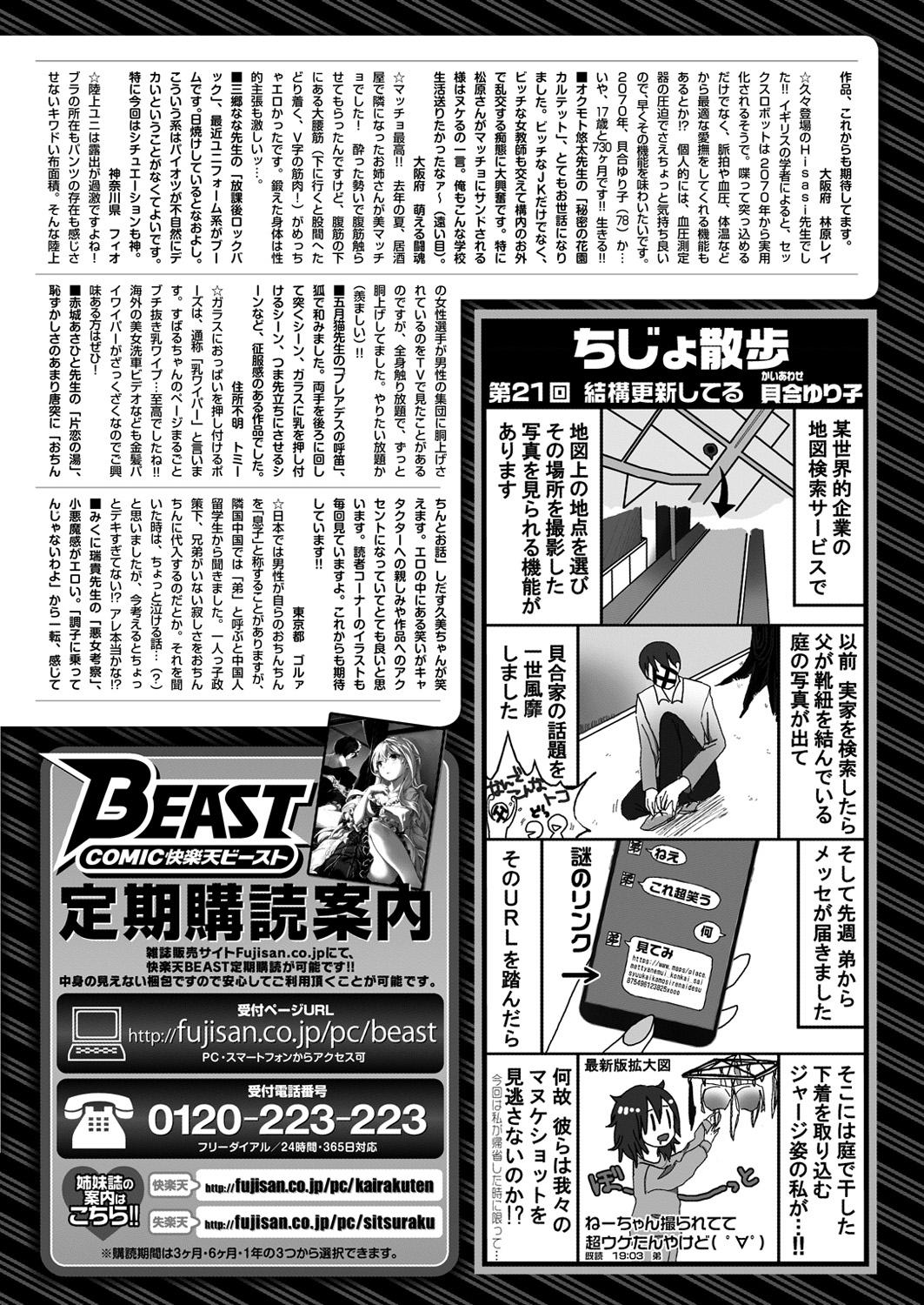 COMIC Kairakuten Beast 2016-04 299