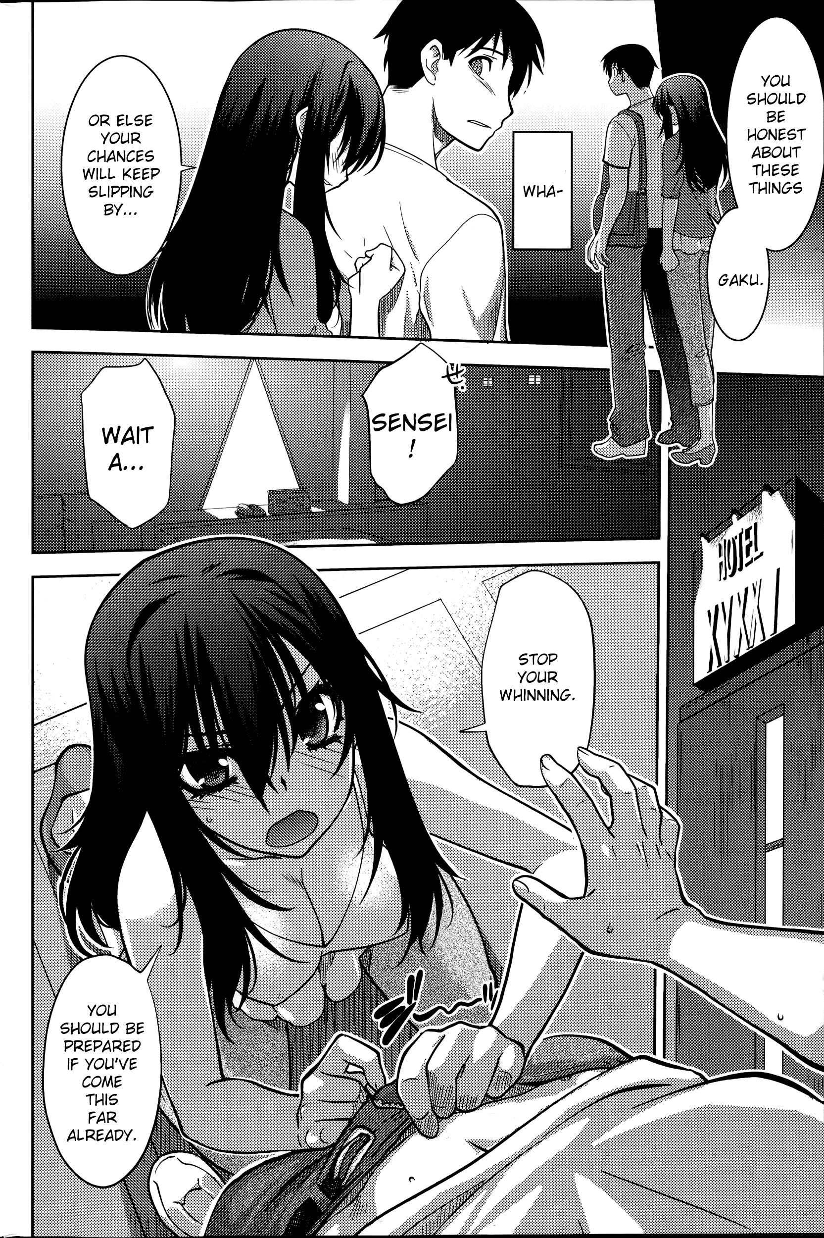 Lovers Maru Sankaku Shikaku Heels - Page 8