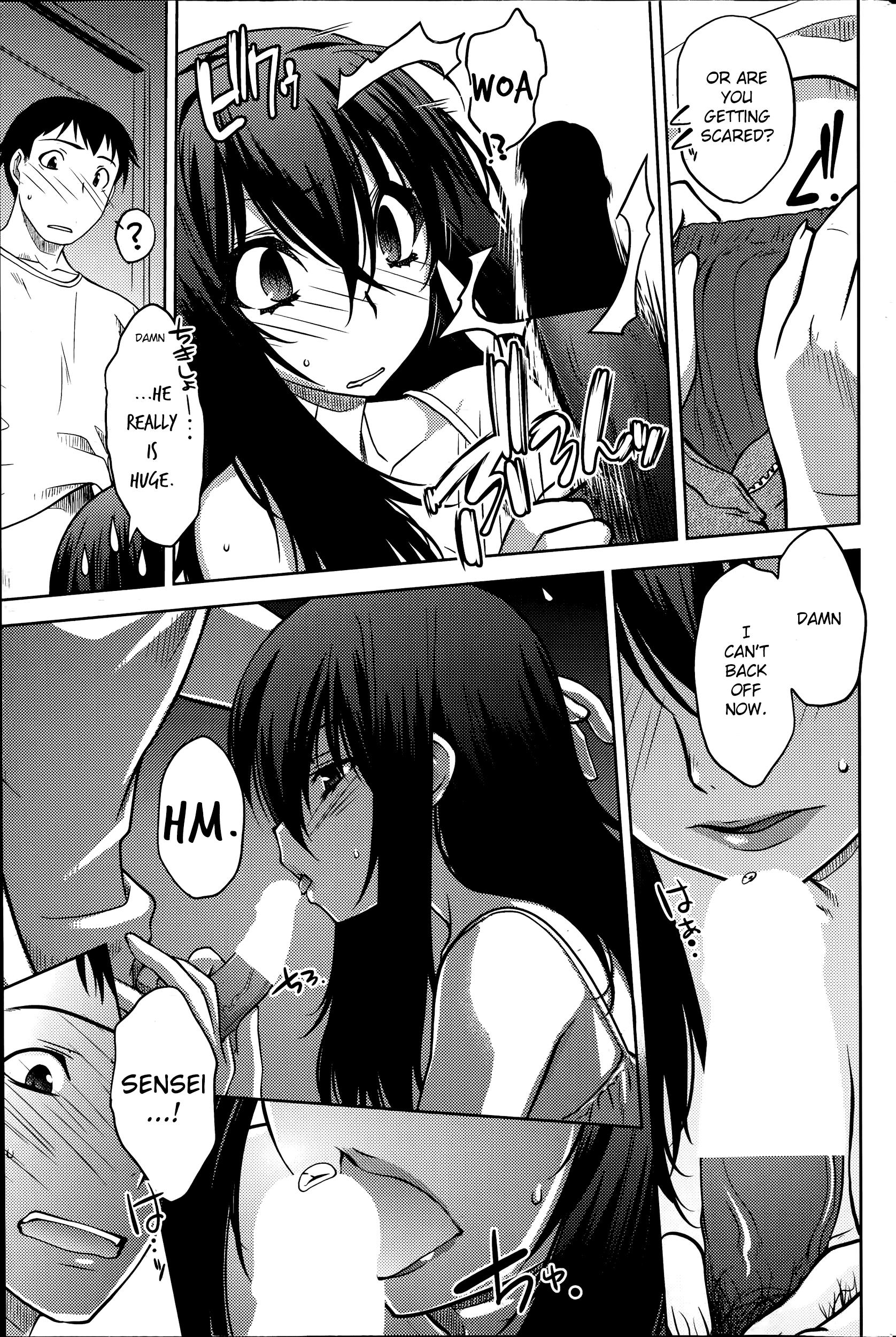 Lovers Maru Sankaku Shikaku Heels - Page 9