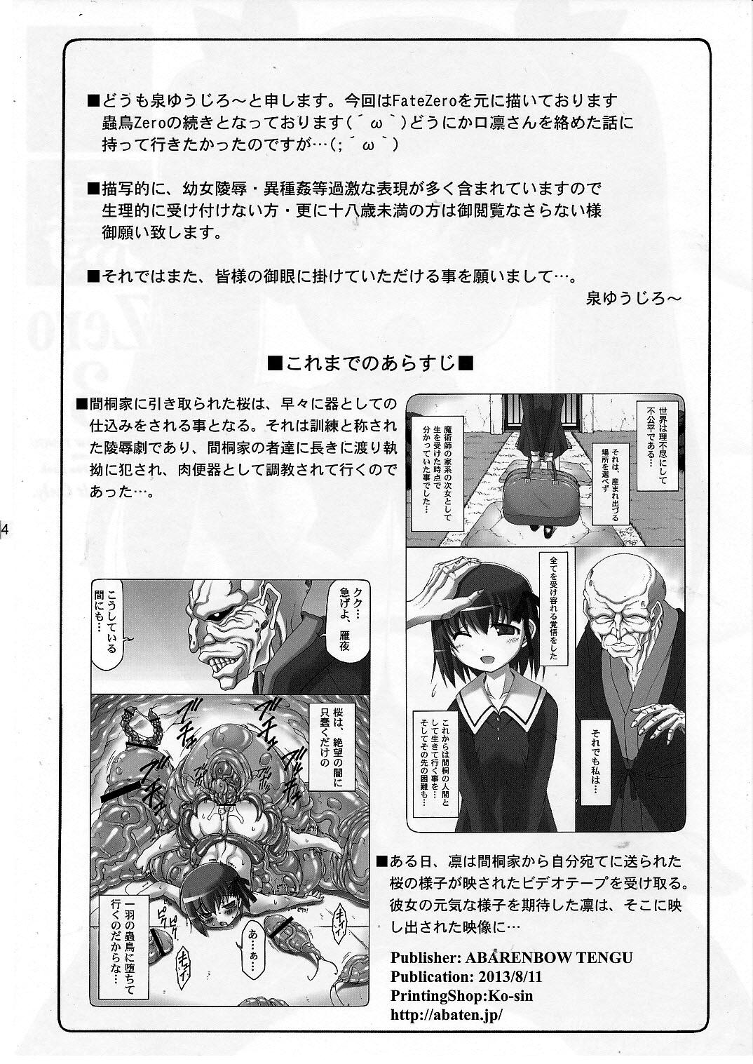Gostoso Kotori Zero 3 - Fate zero Nalgona - Page 3