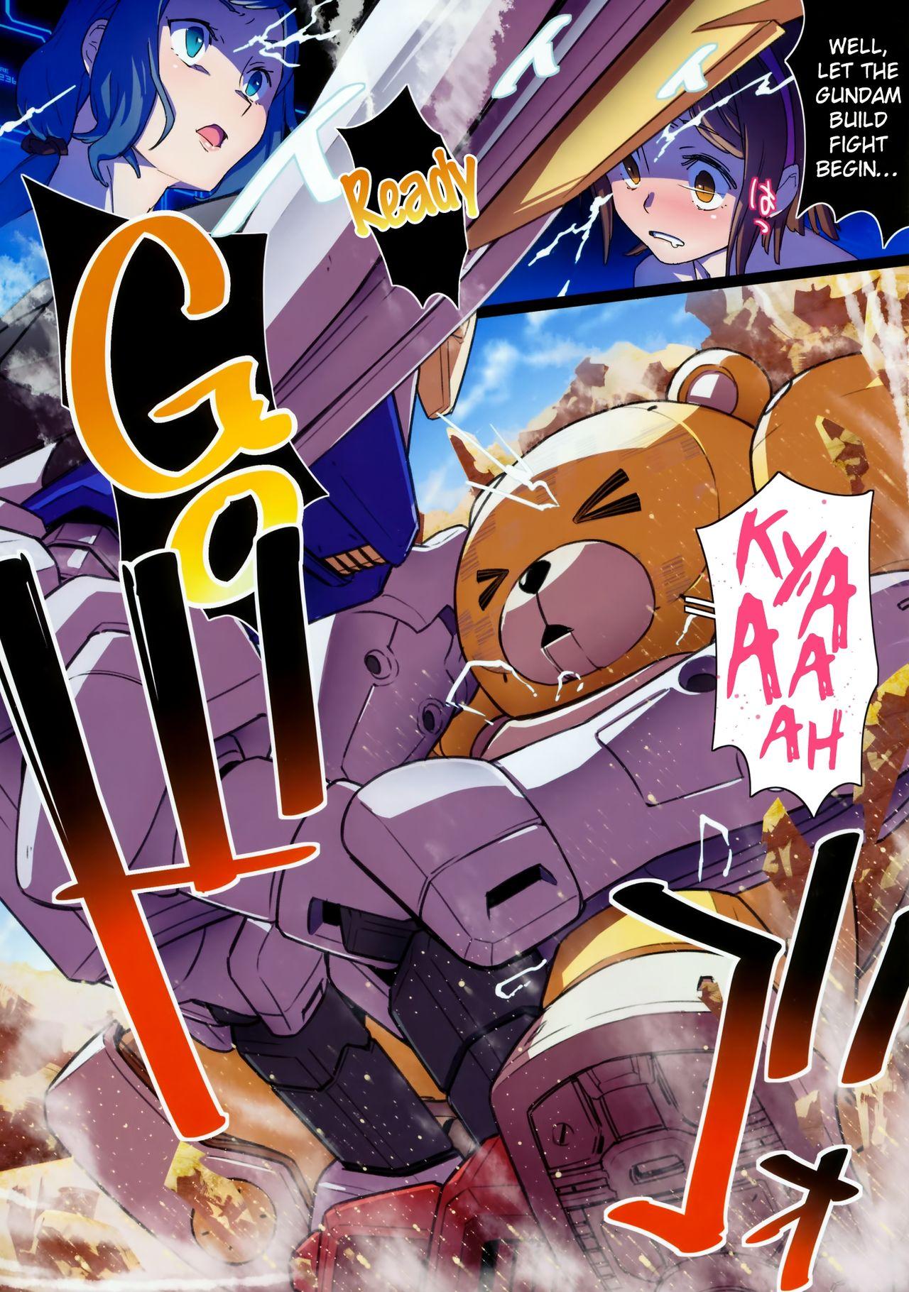 Couple Sex BF Gundam Full Color Gekijou - Gundam build fighters Lesbiansex - Page 5