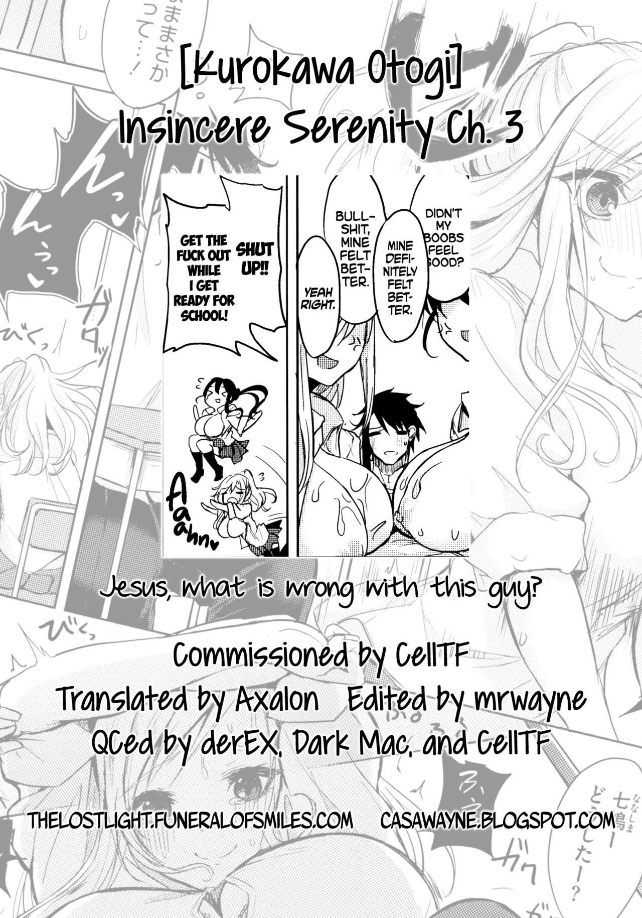 Satin [Kurokawa Otogi] Fumajimeni Uraraka -Insincere Serenity- Ch. 1-3 [English] =TLL + CW= Gay Gangbang - Page 60
