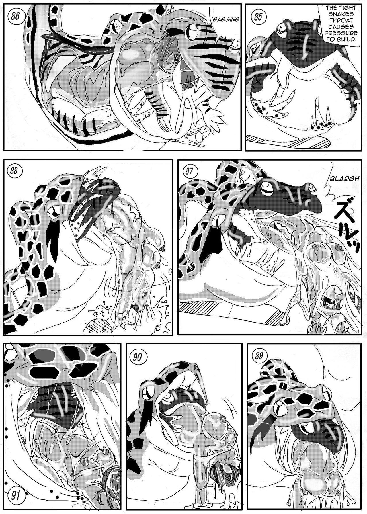 Whore Kaeru marunomi - Frog Vore Gritona - Page 13