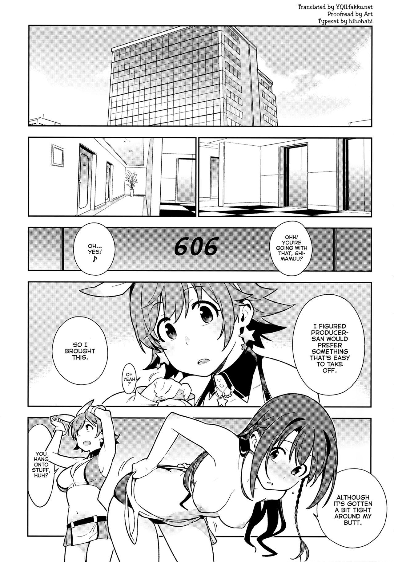 Sucking Dick Healing Decision 2 - The idolmaster Glasses - Page 4
