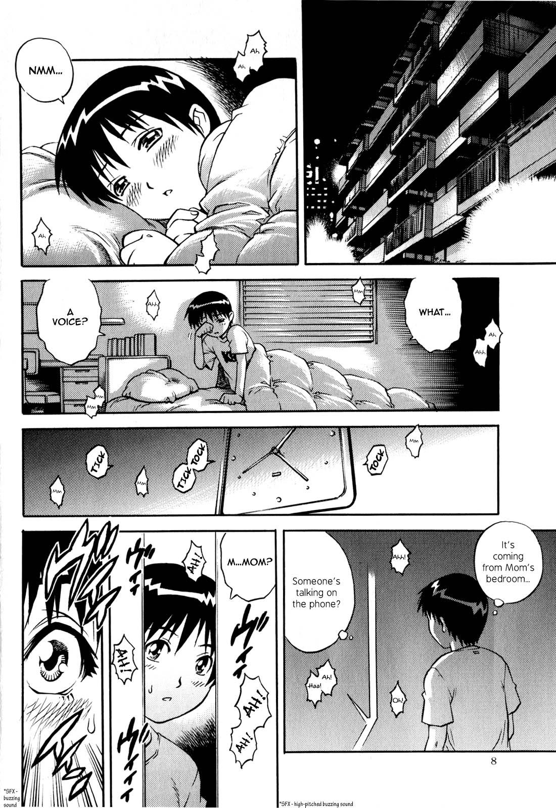 Jeune Mec [Yanagawa Rio] Gibo to Musuko... Kindan no Hatsu Shasei!! | Step-mother and step-son... Forbidden first ejaculation!! (COMIC Masyo 2008-06) [English] [shinkage] Small Boobs - Page 6